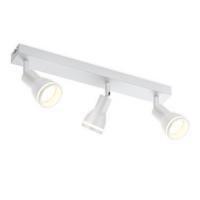 DECKENSTRAHLER Herford 3-flammig 42/5/15.7 cm - Weiß, Metall (42/5/15.7cm) - Nettlife