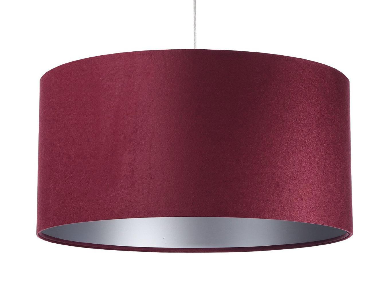 HÄNGELEUCHTE Lila 50/25 cm - Silberfarben/Lila, Kunststoff (50/0.8/25cm) - ONZENO