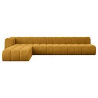 ECKSOFA modulares Sofa Darnel-L3 - 387x177x70 cm Senfgelb - Currygelb, Holzwerkstoff/Textil (387/177cm) - ALTDECOR