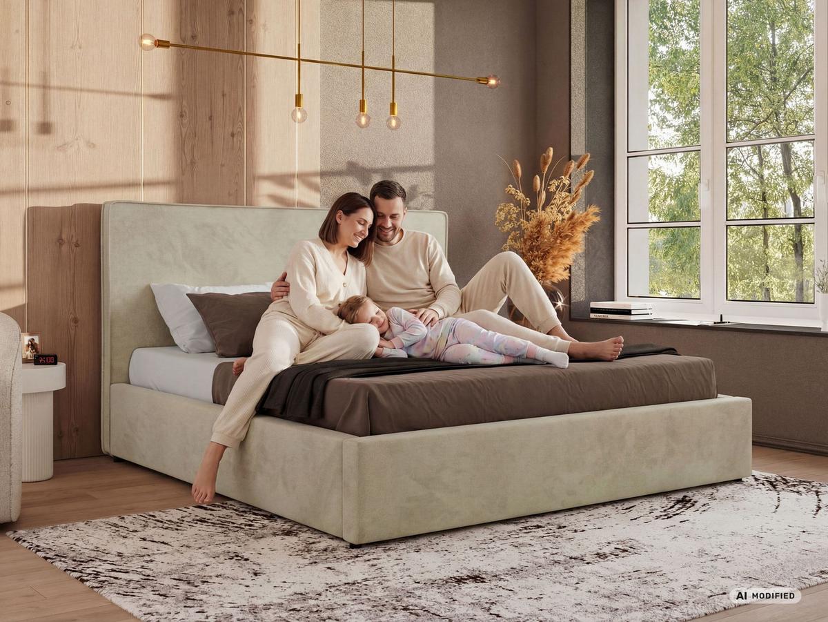 POLSTERBETT CORIVO CLASSIC 160/200 - Dunkelgrau Velvet - ohne Matratze - Dunkelgrau/Schwarz, Kunststoff/Textil (160/200cm) - MKS