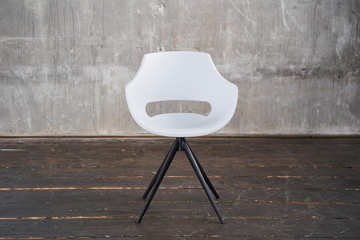 DREHSTUHL ZAJA Beige Kunststoff Drehbar (360°) (1er-Set) - Beige/Weiß, Kunststoff (57/85/59cm) - KAWOLA