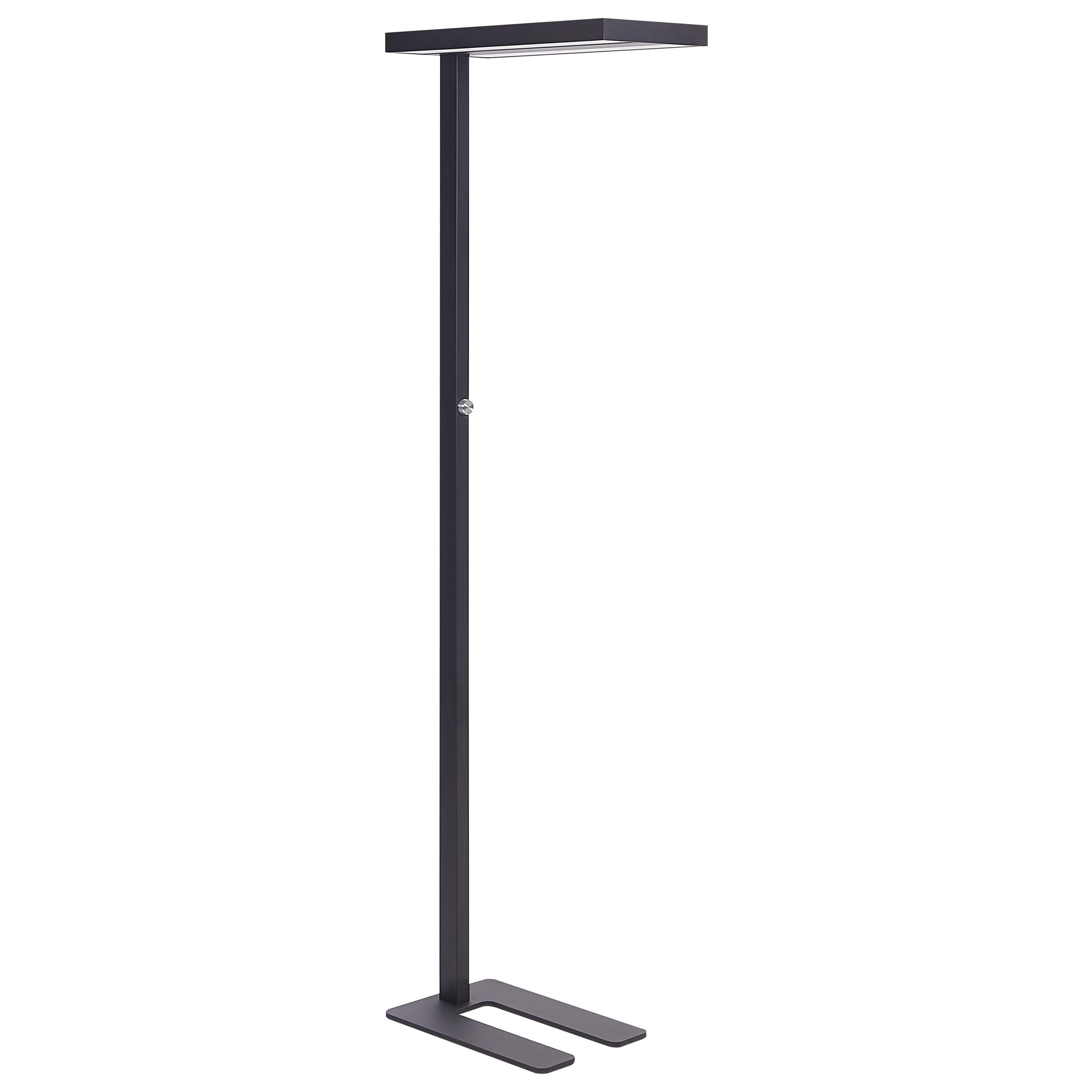 STEHLAMPE Taurus 61/29/197 cm - Schwarz, Metall (61/29/197cm) - Beliani
