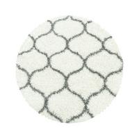 TEPPICH Hochflor RONDA in Creme, im Skandi-Stil, Ø 160 cm - Beige, Textil (160/160cm) - KADIMA DESIGN