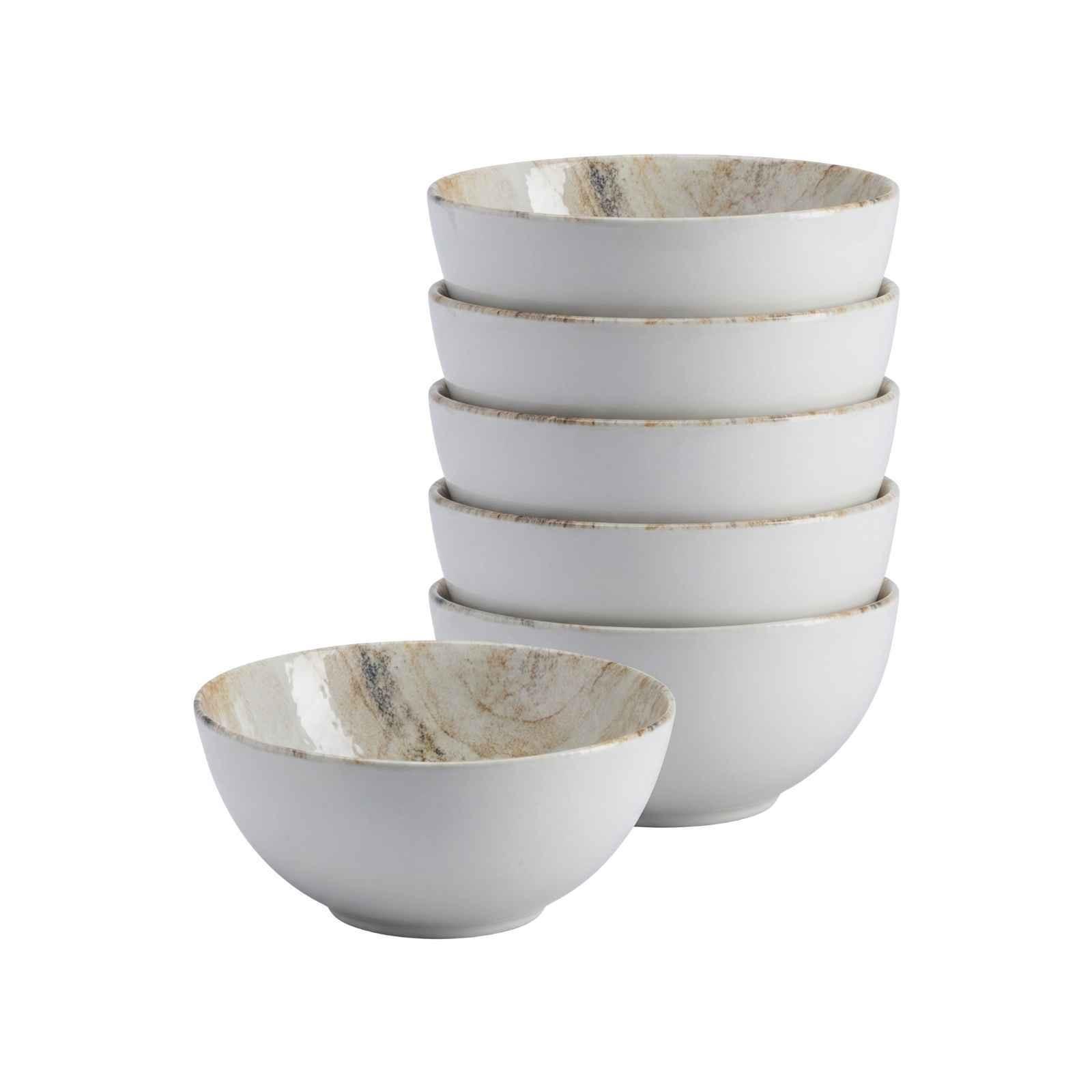 MÜSLISCHALEN Arezzo braun ø 16,5 cm 6er Set - Braun, Keramik (16.5cm) - Ritzenhoff Breker