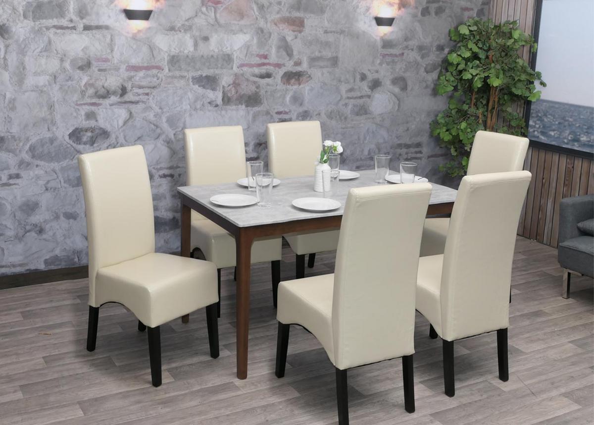ESSZIMMERSTUHL Beige - Beige/Creme, Holz (44/100/56cm) - MCW