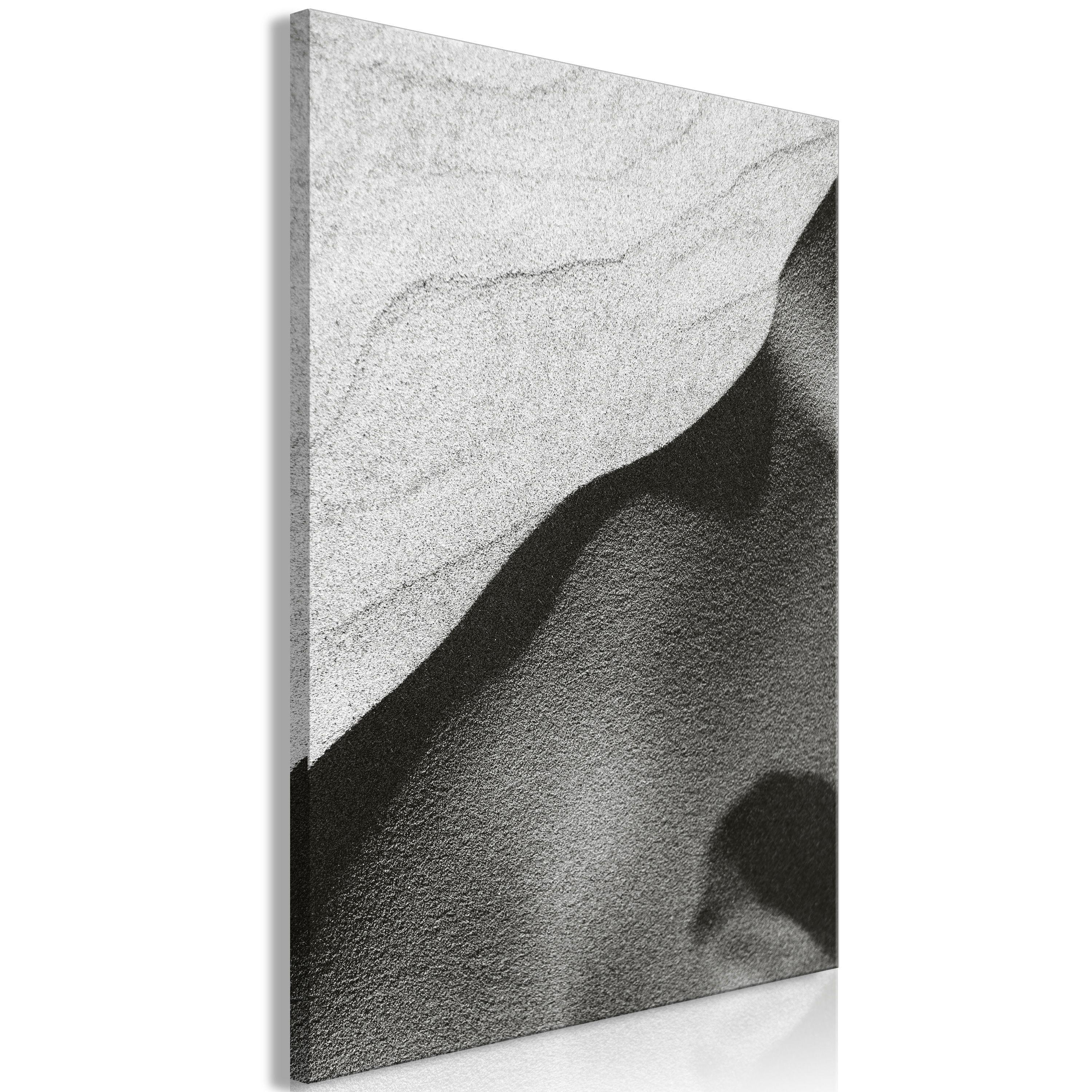 KUNSTDRUCK Schwarz-Weiß 40/60 cm - Schwarz, Textil (40/60cm) - KUNSTLOFT