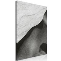 KUNSTDRUCK Schwarz-Weiß 40/60 cm - Schwarz, Textil (40/60cm) - KUNSTLOFT