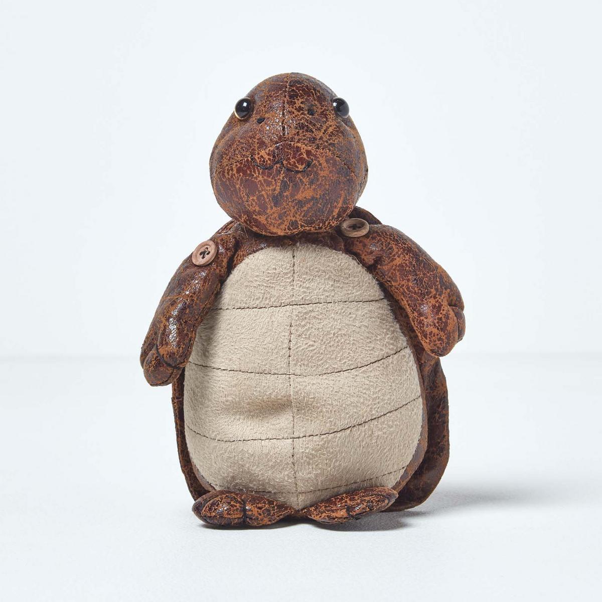 TÜRSTOPPER Schildkröte - Braun, Kunststoff (12/10cm) - Homescapes