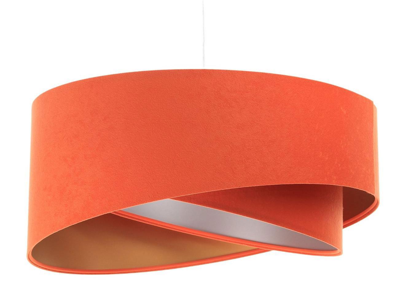 HÄNGELEUCHTE Gold 50/23 cm - Orange, Kunststoff (50/1.3/23cm) - ONZENO