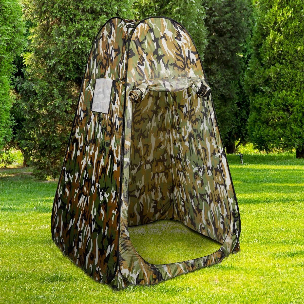 UMKLEIDEZELT Camouflage - Multicolor, Textil (120/190/120cm) - COSTWAY