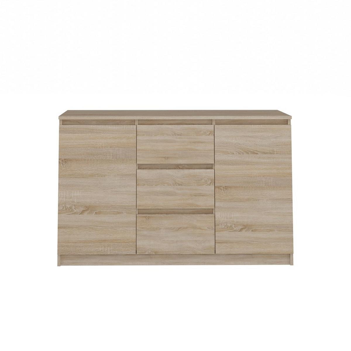 KOMMODE Sonoma Eiche 120/75/40 - Sonoma Eiche, Holzwerkstoff (120/75/40cm) - RAUMHIRSCH FURNITURE