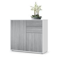 KOMMODE Ben Front in Avola-Anthrazit - Anthrazit, Holzwerkstoff (79/74/36cm) - Vladon