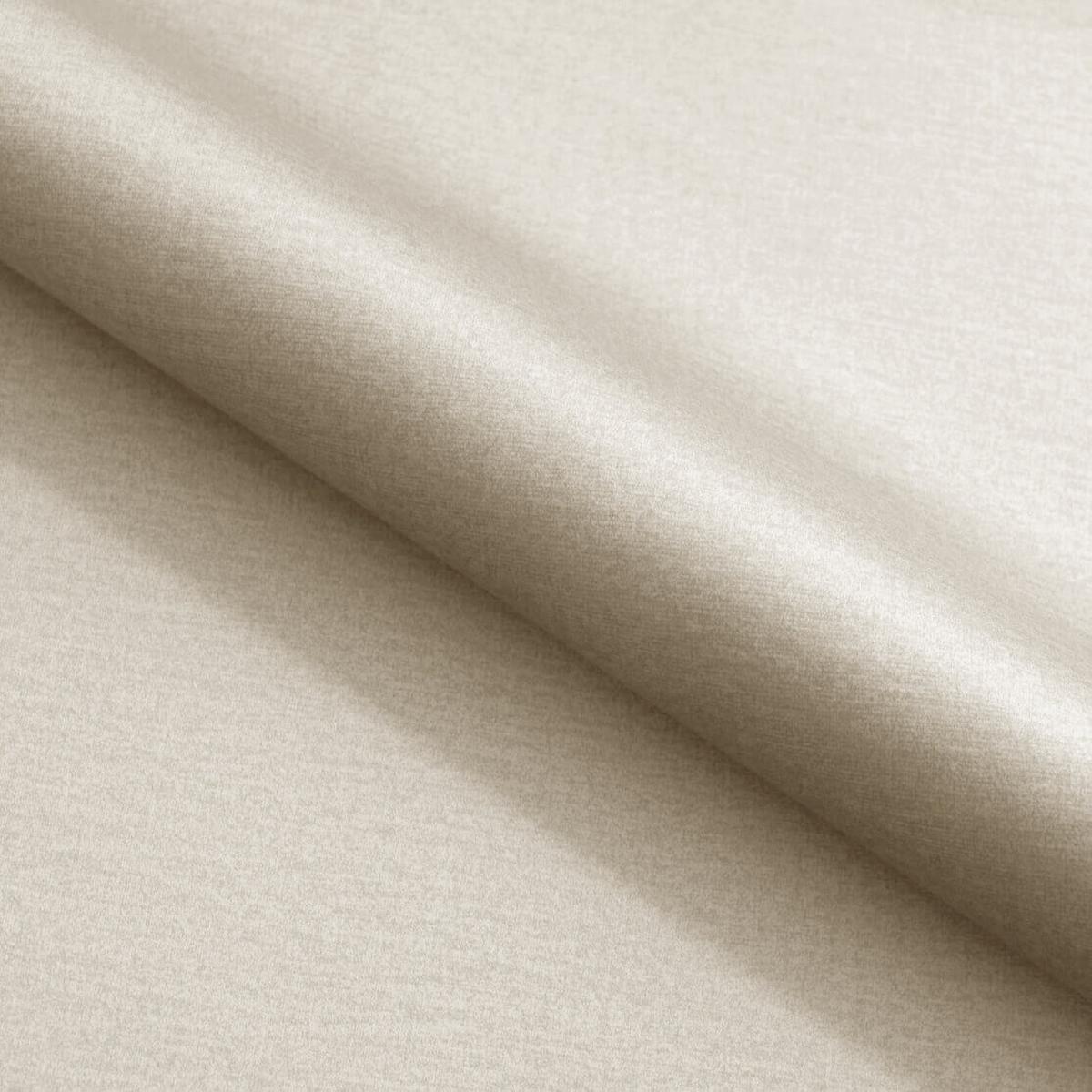 ECKSOFA ALESE R-S Creme Velours-Stoff mit Schlaffunktion - Silberfarben/Creme, Holz/Textil (265/185cm) - MASSENO