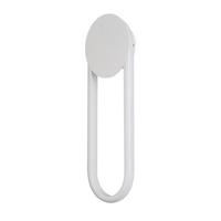 LED WANDLEUCHTE FRANKLIN II 41.5/14/4 cm - Weiß, Metall (14/4/41.5cm) - Nettlife