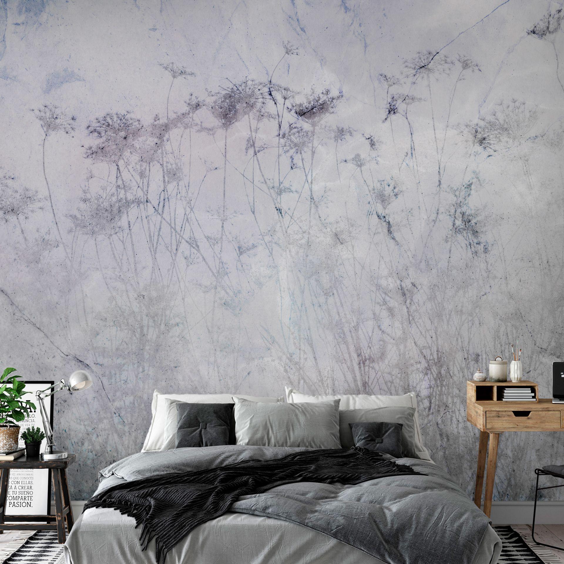 SELBSTKLEBENDE FOTOTAPETE Grau 98/70 cm - Grau, Kunststoff/Textil (98/1cm) - KUNSTLOFT