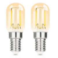 LED-LEUCHTMITTEL Artur II 6.4/2.2/2.2cm(2er-set) - Braun, Glas (2.2/2.2cm) - Nettlife