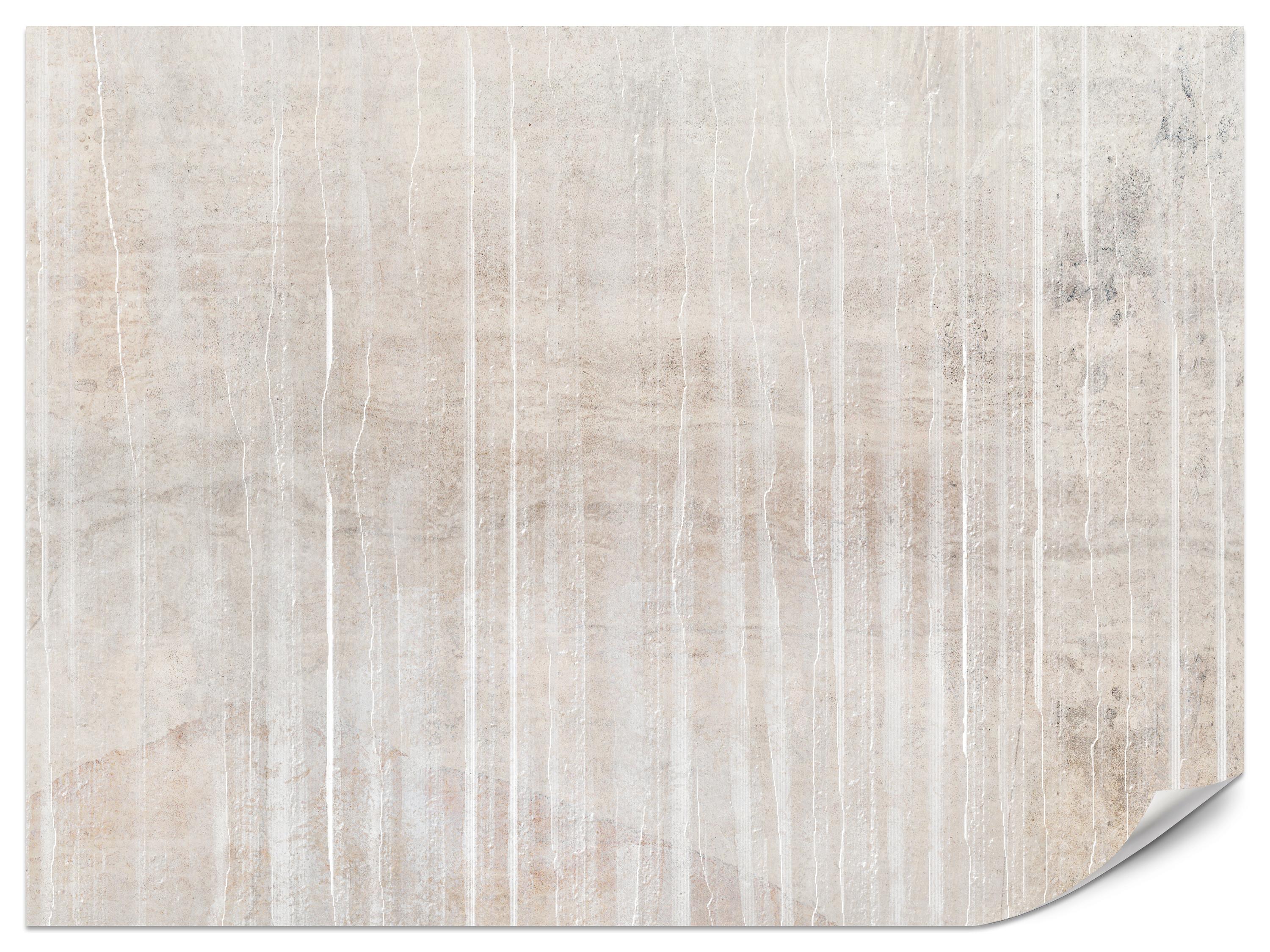 FOTOTAPETE Beton Optik Abstraktion Vintage Stil 450x315 - Beige/Braun, Papier (450/315cm) - Muralo
