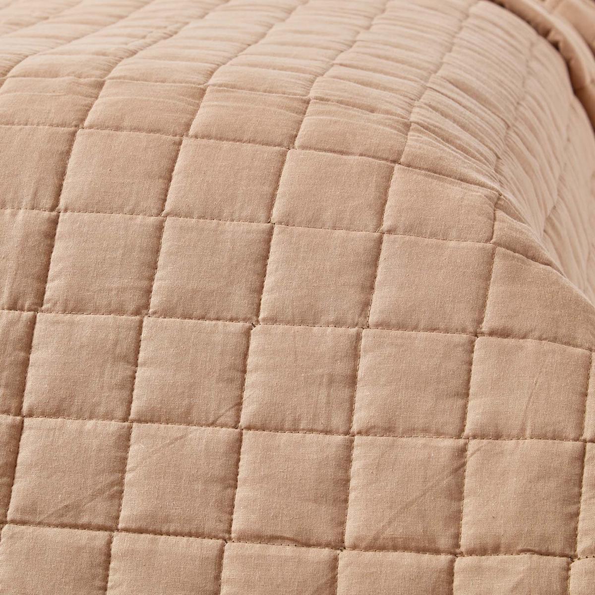 TAGESDECKE gesteppt mit Wende-Design, 150/200 cm - Braun, Textil (150/200cm) - Homescapes