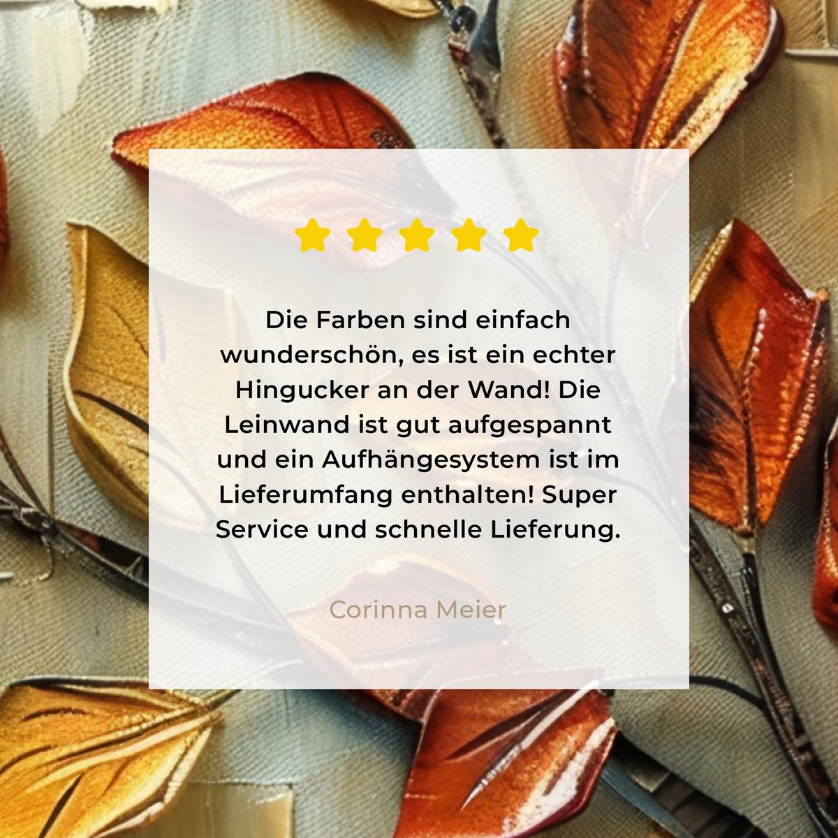 LEINWANDBILD Baum - Abstrakt - Natur - Kunst Room Decor 30x40 cm - Goldfarben, Textil (30/40cm) - MuchoWow