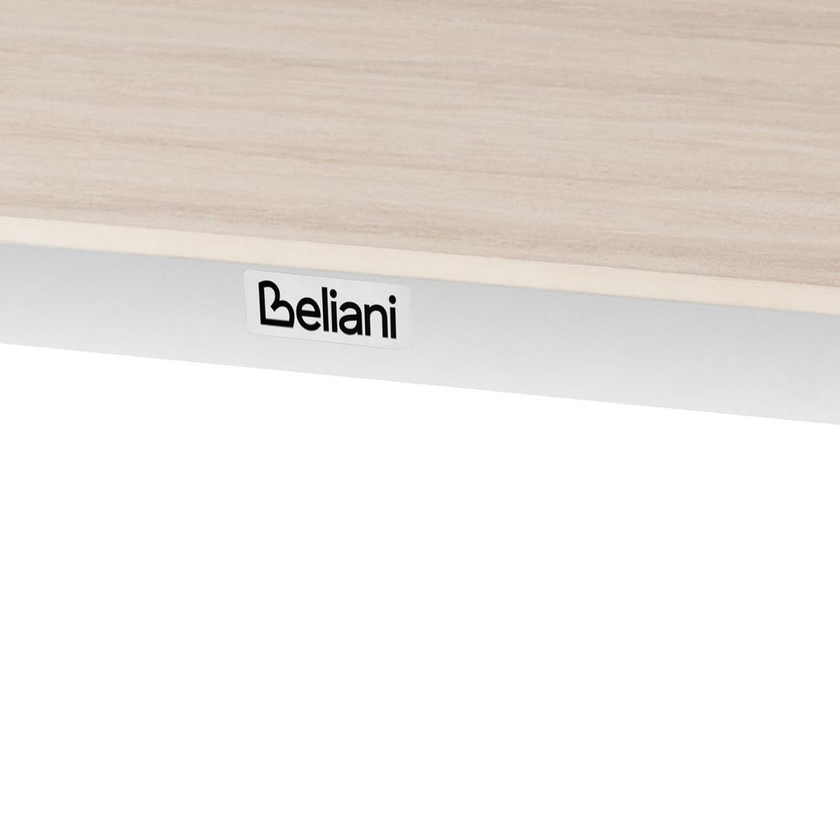 GARTENTISCH 180/90 cm Stein Travertinoptik Feletto - Beige, Stein (180/90/76cm) - Beliani