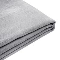 BETTRAHMENBEZUG 180/200 cm Hellgrau Fitou - Hellgrau/Grau, Textil (190/214cm) - Beliani