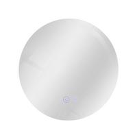 BADEZIMMERSPIEGEL Redman mit LED-Leuchte Ø50 cm - Weiß, Glas (50/3.3/50cm) - Nettlife