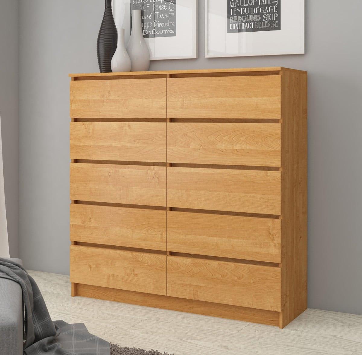KOMMODE Erlefarben 121/120/40 - Erlefarben, Holzwerkstoff (120/121/40cm) - RAUMHIRSCH FURNITURE