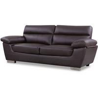 EINZELSOFA dallas Braun - Braun, Textil (88/90/210cm) - Habitat Garten