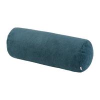 XL-NACKENROLLENHÜLLE HYggelig No.1 nord-blau Cord-Samt 70/25 cm - Blau, Textil (25/70cm) - beties Heimtextil