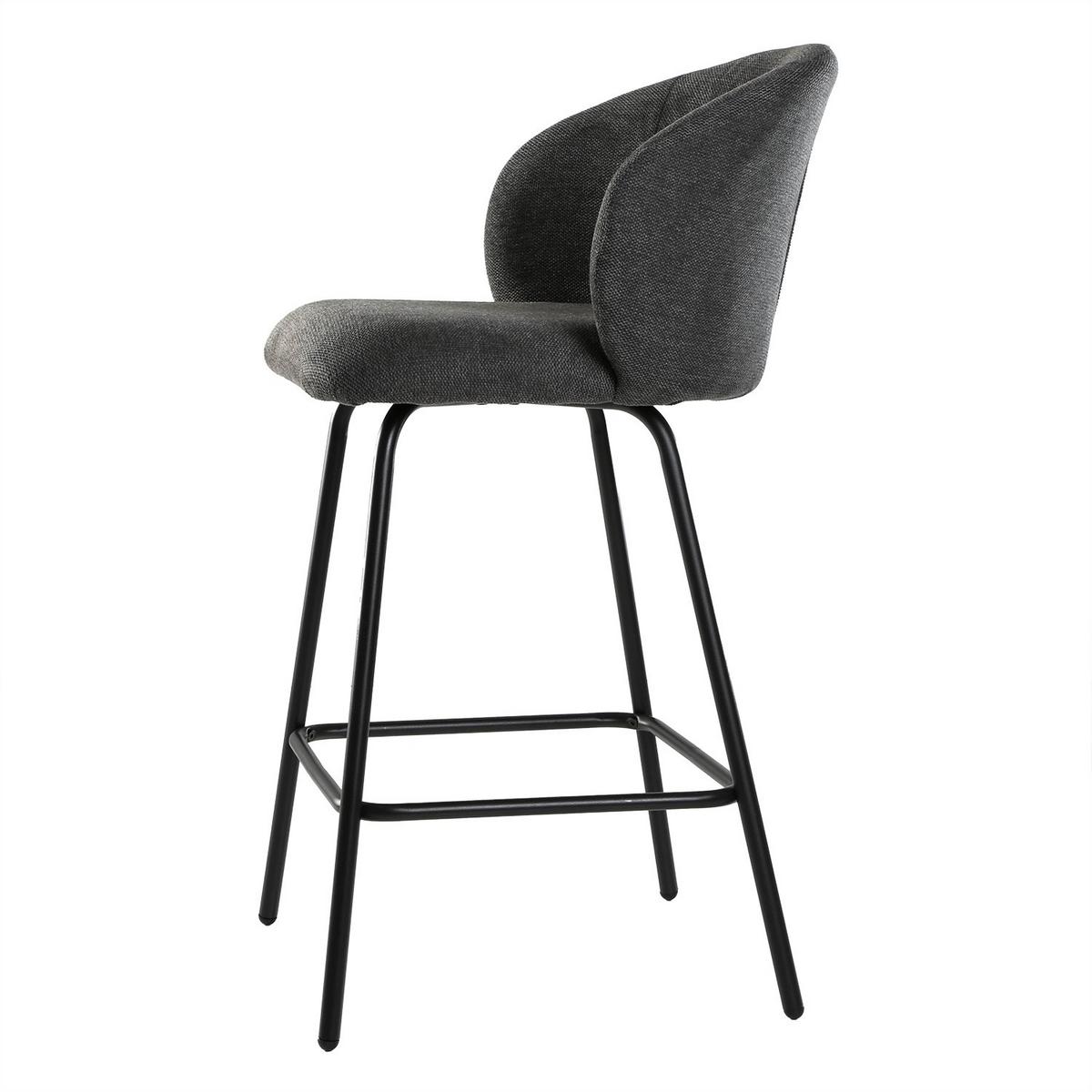 HOCKER 2er-set 89/53/50 cm - Anthrazit, Holzwerkstoff (50/89/51cm) - Calicosy