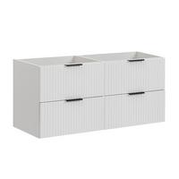 WASCHTISCHUNTERSCHRANK 120.4cm Adriel Weiß - Weiß, Holzwerkstoff (120.4/57/46cm) - Petits-meubles