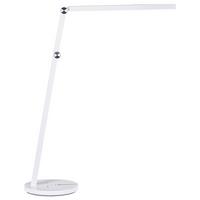 SCHREIBTISCHLAMPE Dorado 17/32/48 cm - Weiß, Kunststoff (17/32/48cm) - Beliani
