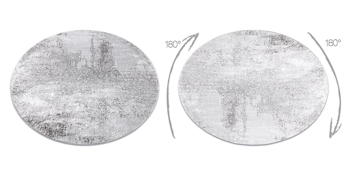 TEPPICH Mefe 200 cm - Grau, Textil (200/200cm) - rugsX
