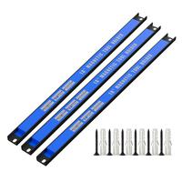MAGNETLEISTEN-SET für Werkzeug Magnetisch (3-tlg. Set) - Schwarz, Metall (2.3/1.3/45.5cm)