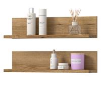 REGAL Evoke Eiche 51 cm, Badezimmer Regal 2er Set - Eichefarben, Holzwerkstoff (51/12/14cm) - Inn.Furn