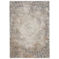 DESIGNER TEPPICH MODERNE ORIENT VINTAGE KLASSIK - Taupe, Textil (80/150cm) - Pergamon