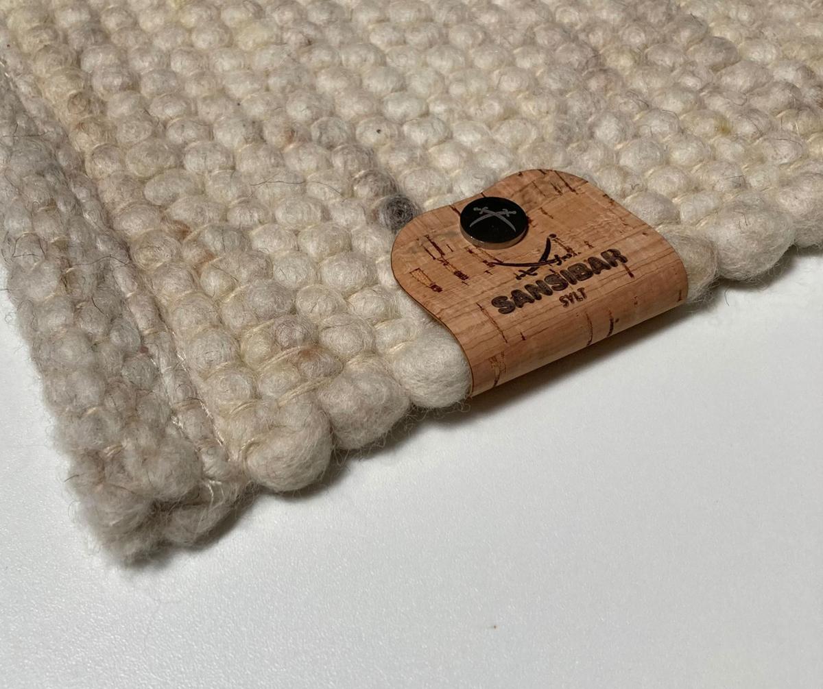 WEBTEPPICH Hörnum 140x200 cm - Naturfarben, Textil (140/200cm) - Sansibar SYLT