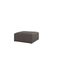 POLSTERHOCKER Celes Premium 85x85cm - Taupe, Holzwerkstoff/Textil (85/40/85cm) - Fun Möbel