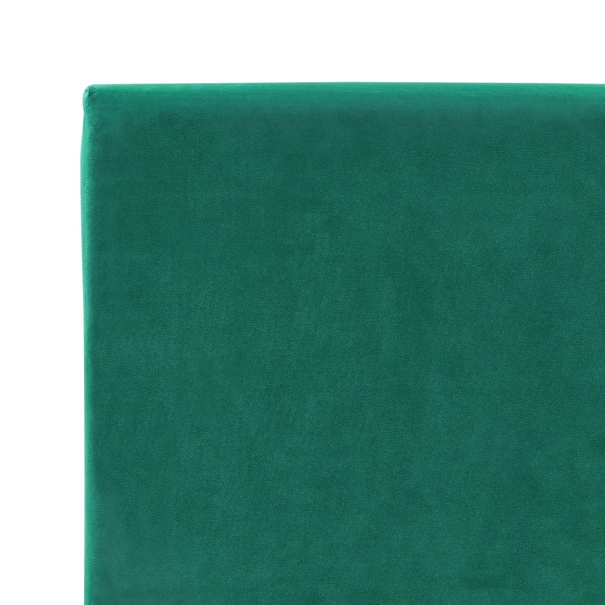 POLSTERBETT 90/200cm Dunkelgrün Fitou - Dunkelgrün, Textil (90/200cm) - Beliani