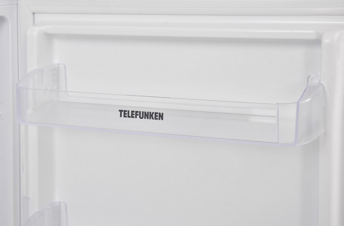 KÜHLSCHRANK Einbau, ohne Gefrierfach, 88cm Nische, Schlepptür-Technik, 126 Liter Nutzinhalt, Temperaturregelung, weiß, EK88S134E - Weiß, Glas/Kunststoff (54/87.5/54.5cm) - Telefunken
