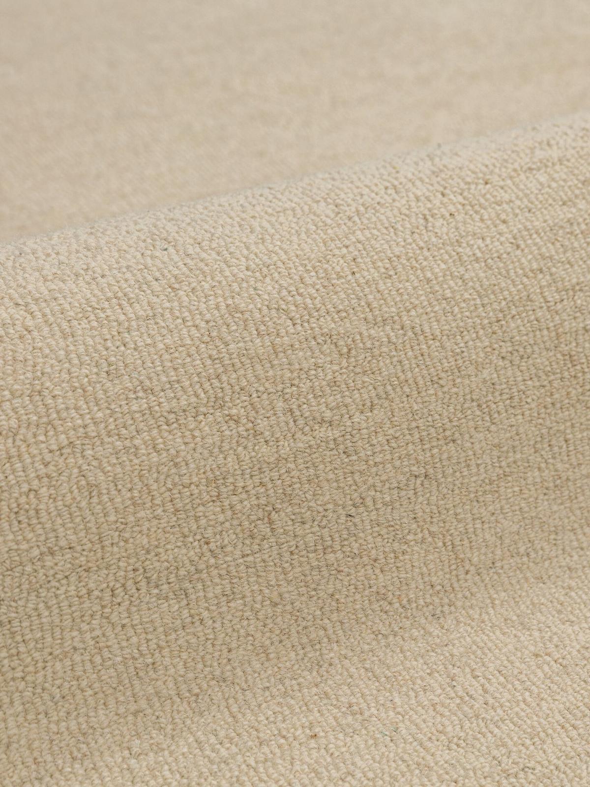 WOLLTEPPICH handgetuftet WAVENEY, Zickzack-Wellenbordüre, Olivgrün, 160 x 230 cm - Grün, Textil (160/230cm) - KADIMA DESIGN
