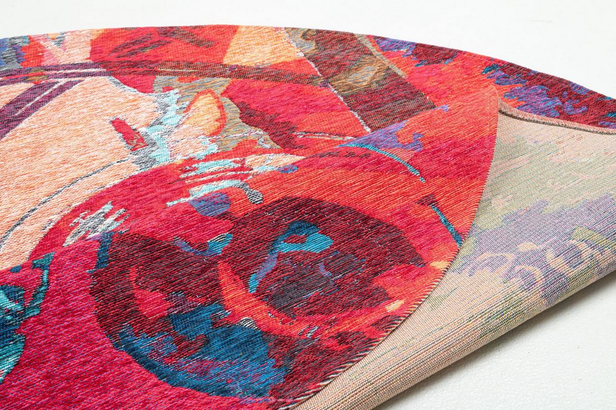 FLACHWEBTEPPICH Keitum 160x160 cm - Multicolor, Textil (160/160cm) - Sansibar SYLT