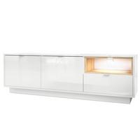 LOWBOARD Metro Einsatz in Eiche Natur - Eichefarben, Holzwerkstoff (153/48/37cm) - Vladon