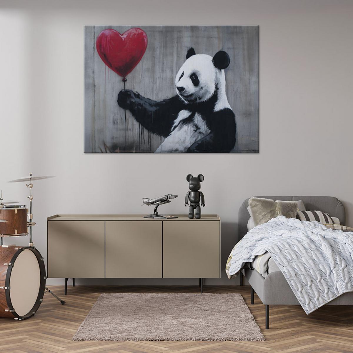 LEINWANDBILD Tiere 120x80cm - Grau, Textil (120/80cm) - Feeby