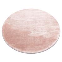 TEPPICH Visco 120 cm - Pink, Textil (120/120cm) - rugsX