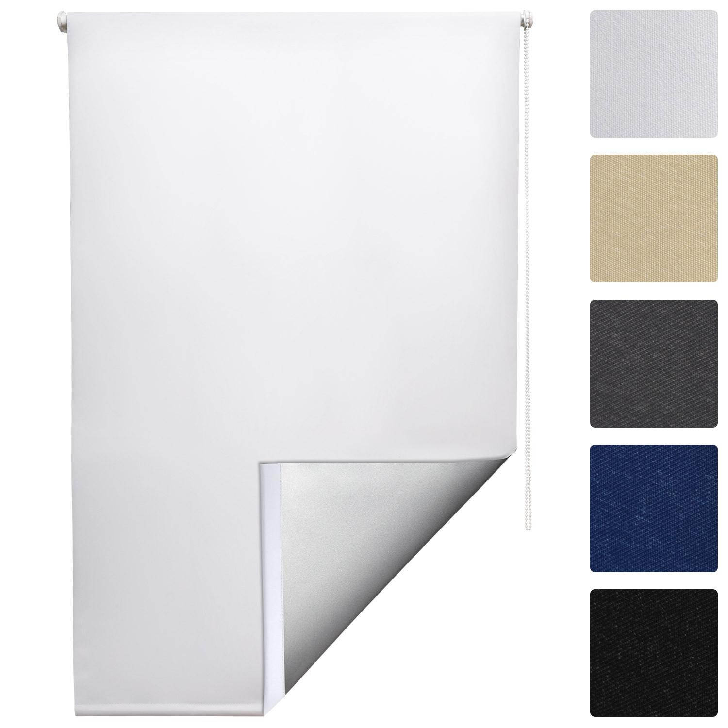 THERMOROLLO SolReflect T24 60x160cm Weiß - Weiß, Kunststoff (60/160cm) - Sol Royal