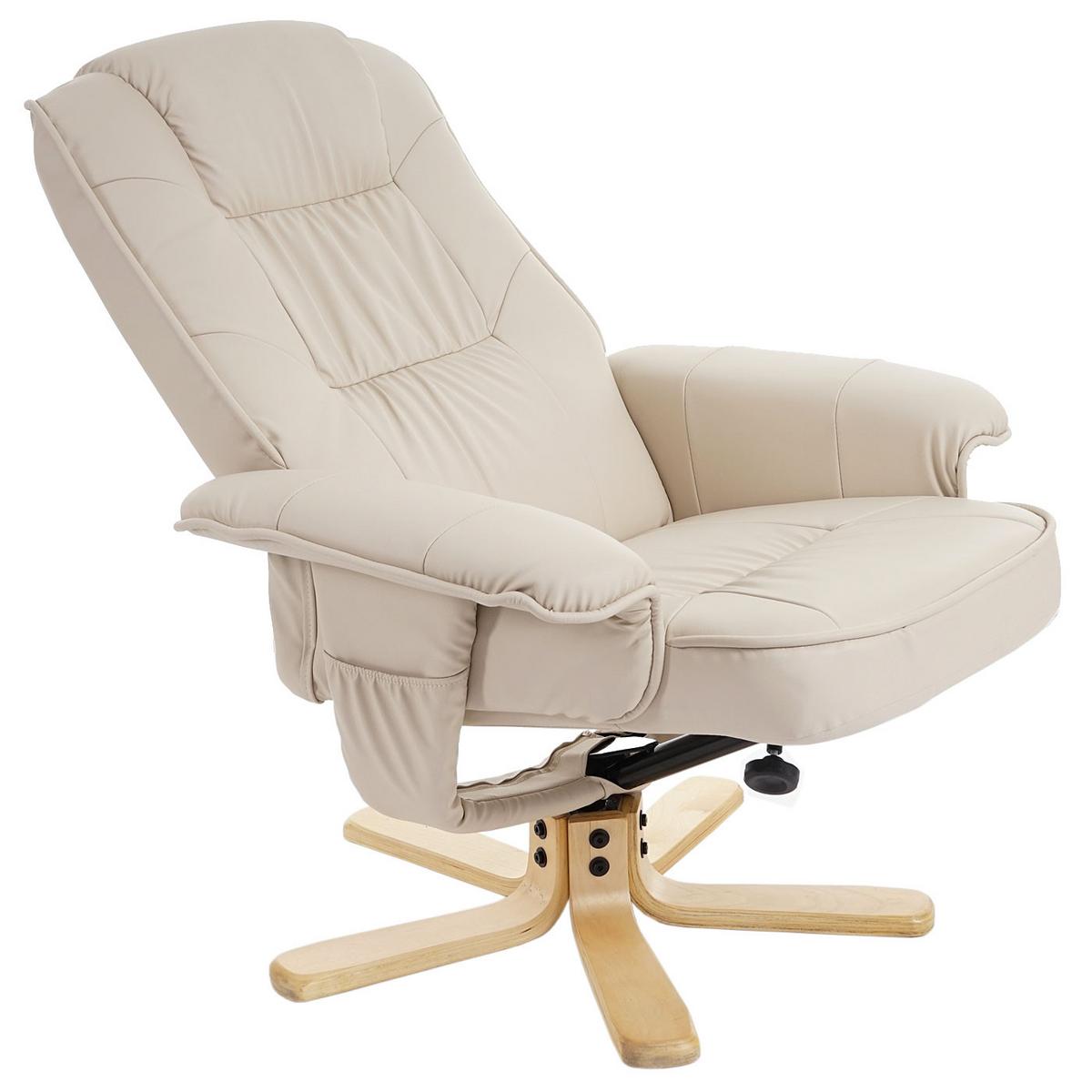 RELAXSESSEL Beige - Beige, Textil (80/100/70cm) - MCW