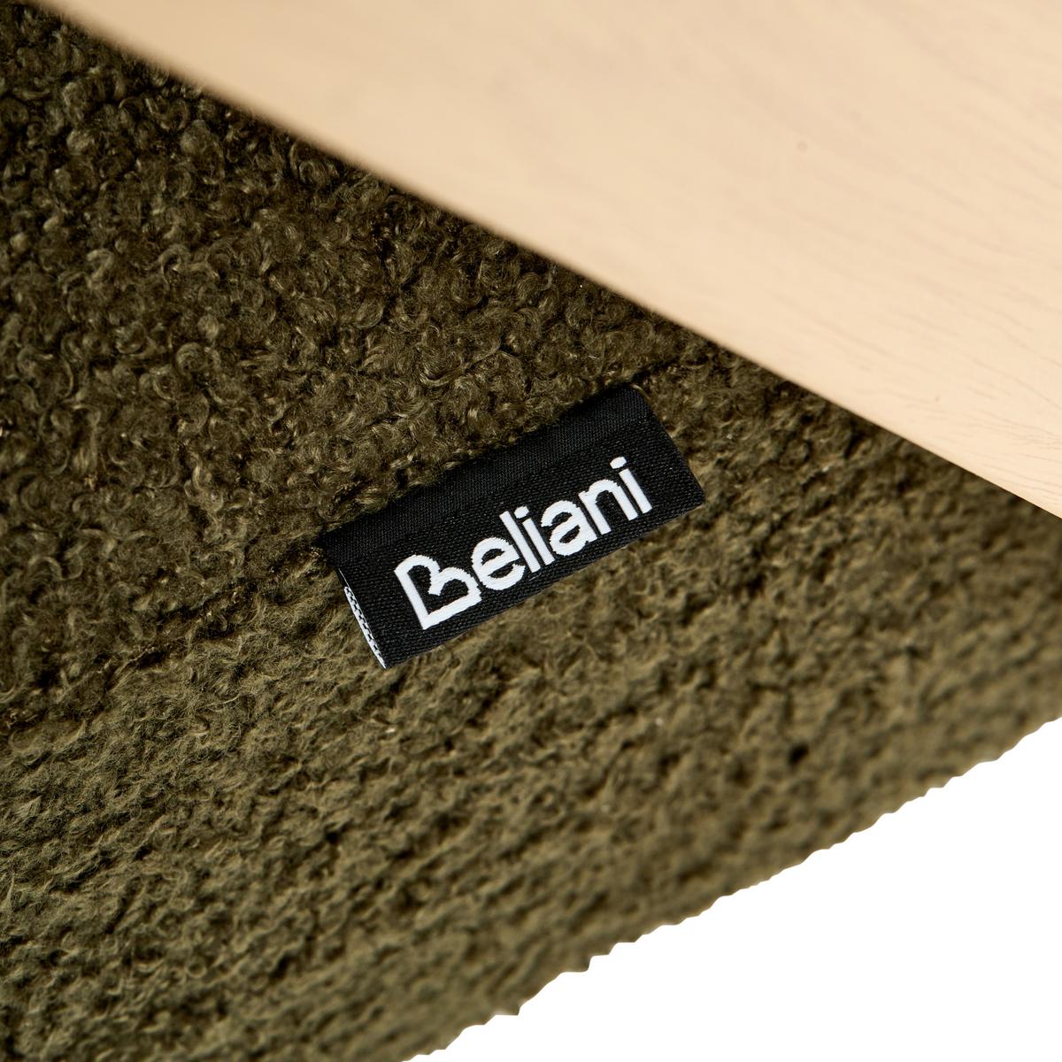 SESSEL Dunkelgrün Skei - Dunkelgrün/Braun, Textil (67/69/66cm) - Beliani