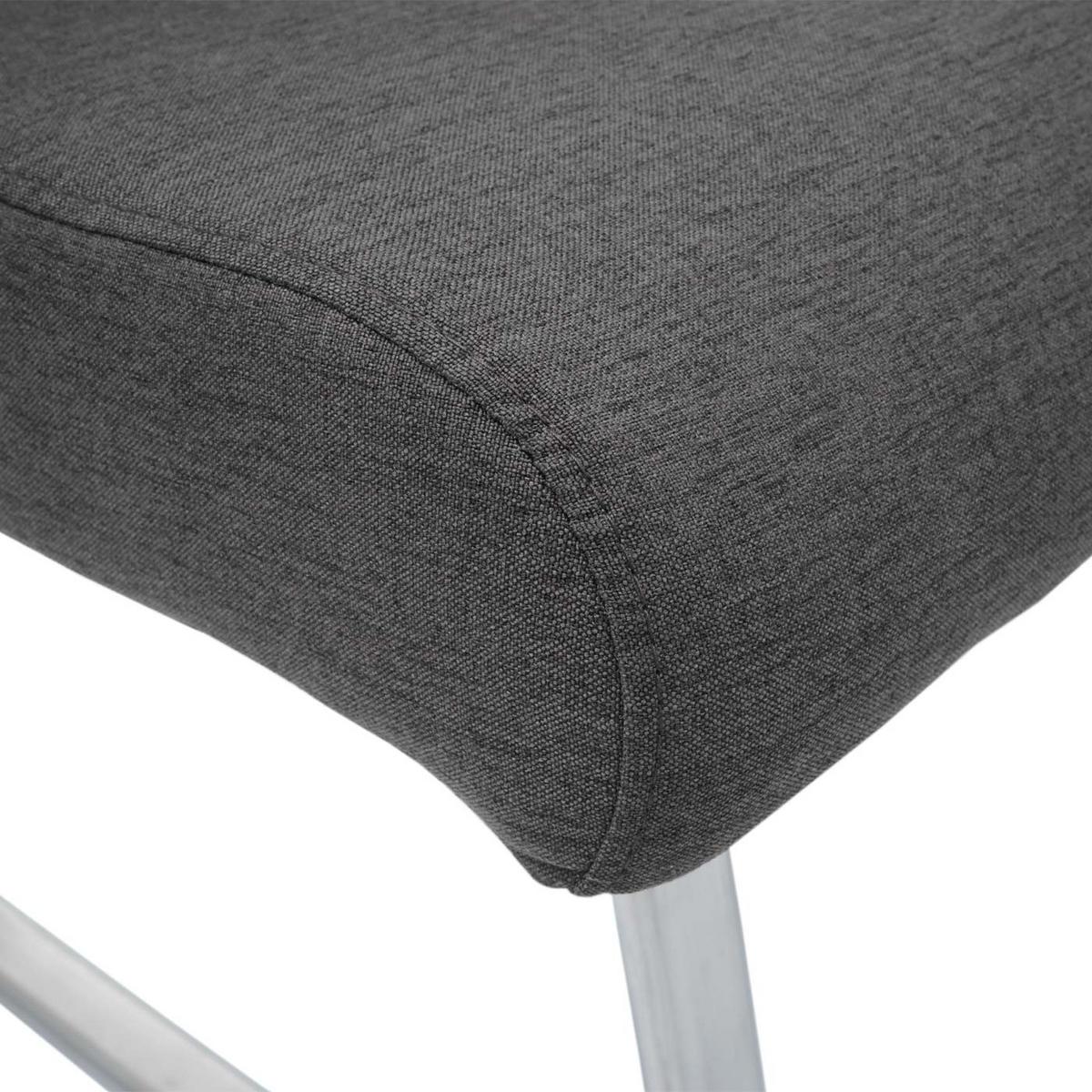 SITZBANK Grau - Graubraun/Grau, Textil (160/99/68cm) - MCW