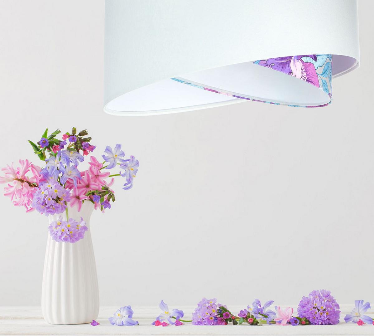 HÄNGELEUCHTE Lila 50/23 cm - Lila, Kunststoff (50/1/23cm) - ONZENO